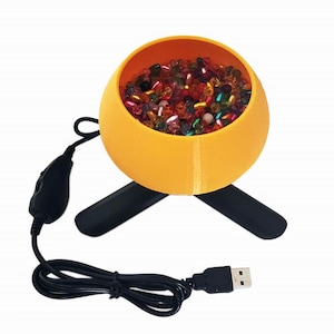 Electric Bead Spinner With Positive Spin and Negative Spin and Adjustable Speed,Bead Spin and String,Auto Jewelry Beading Tool, Bead Design