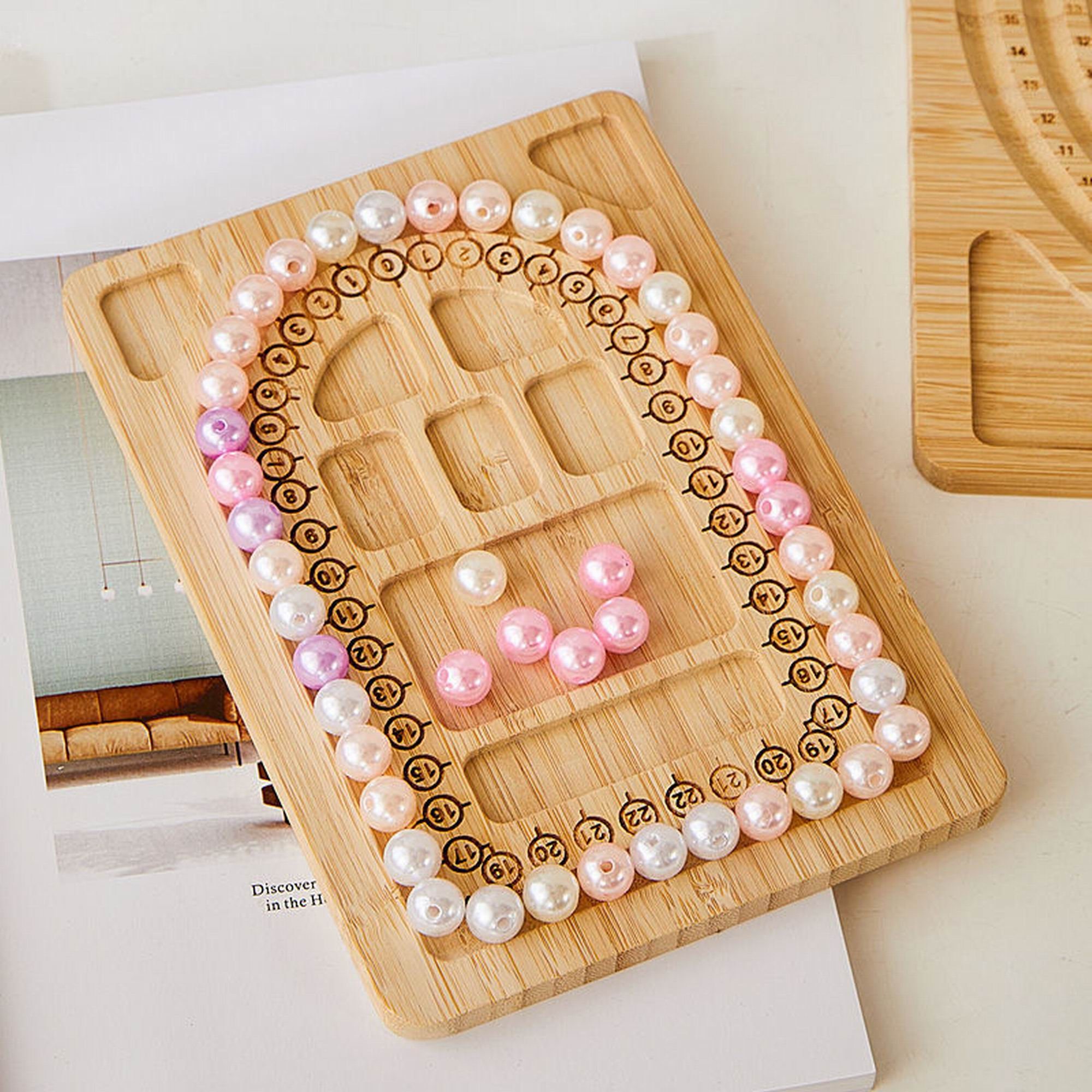 Bead Design Board Wooden Bead Boards For Jewelry Making DIY
