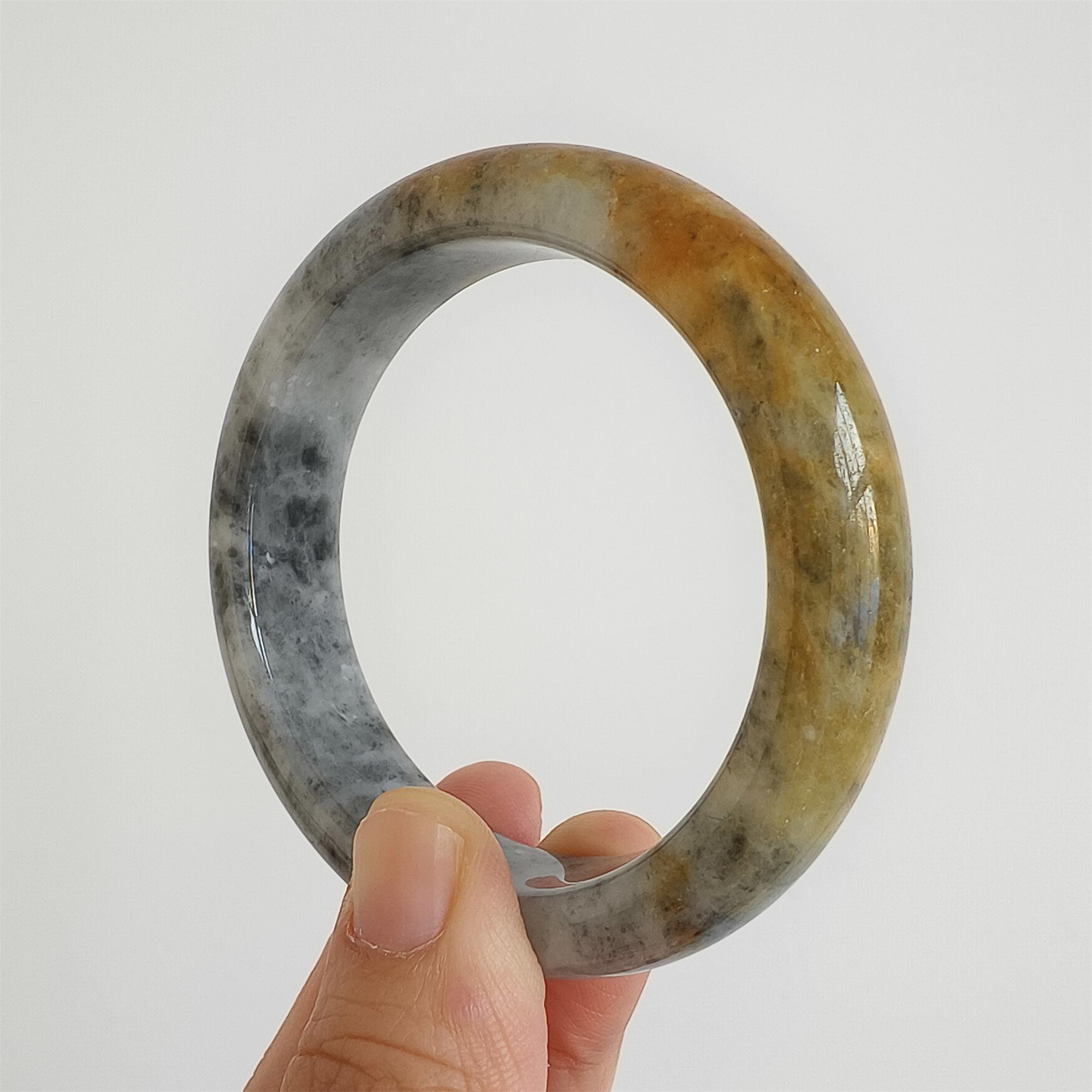DDP | Natural Certificated Yellow Color Heated 55.5mm Burmese Jadeite ...
