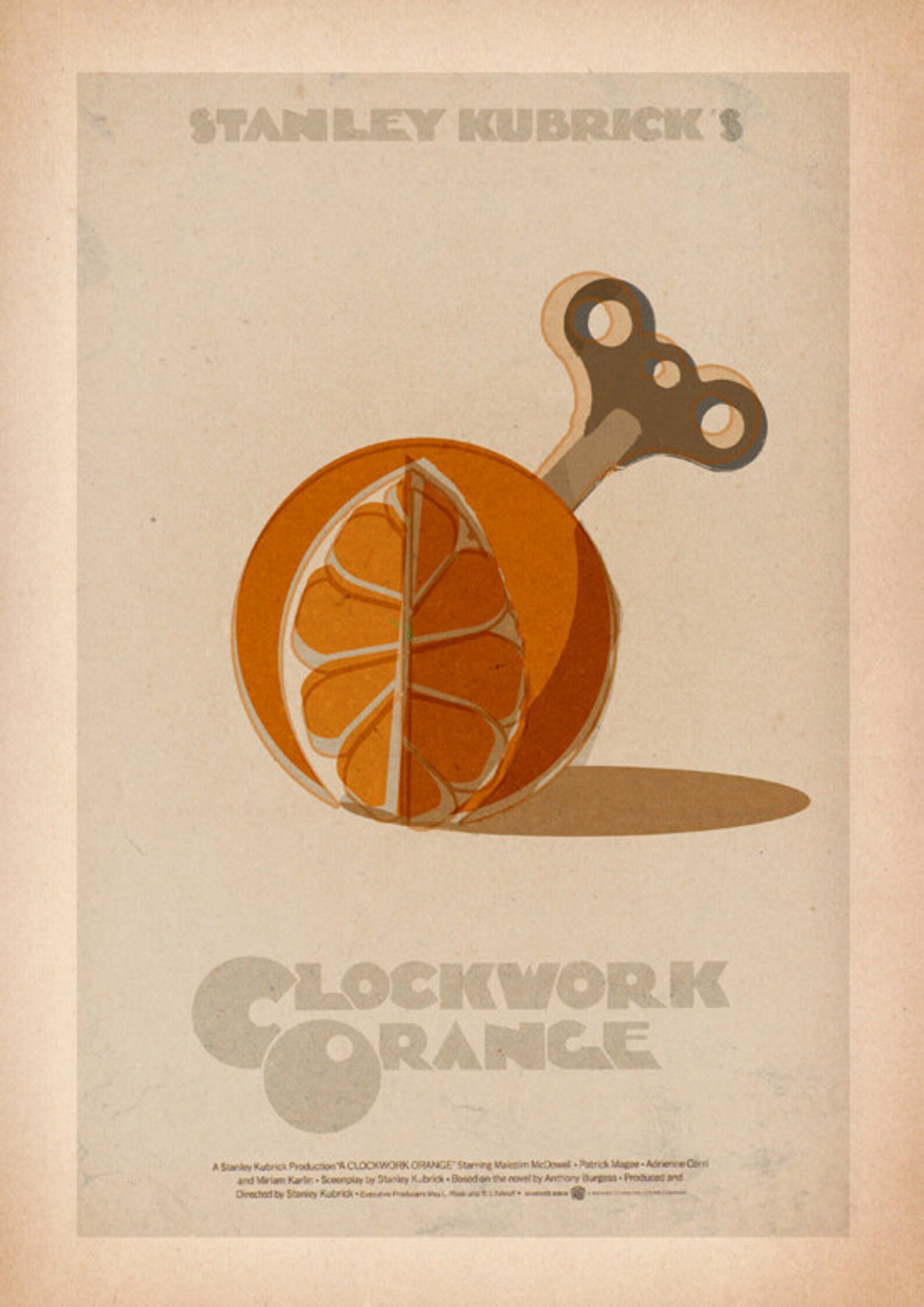 A Clockwork Orange Alternative Poster Etsy