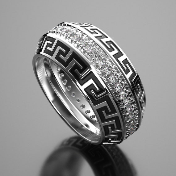 versace couple ring