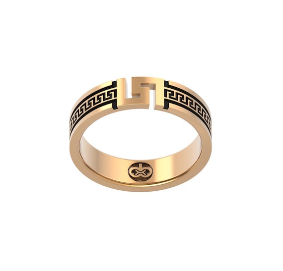 versace wedding band ring