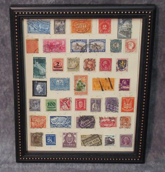 Fun Antique Stamps  / Wonderful Graphics from original antique collection