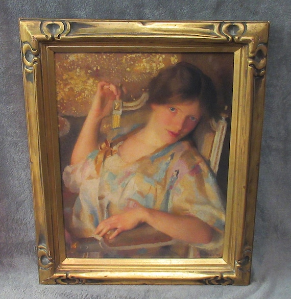 Exceptional Quality Art with Custom Frame, M. Paxton Giclee Art