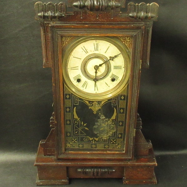 Antique Clock Etsy