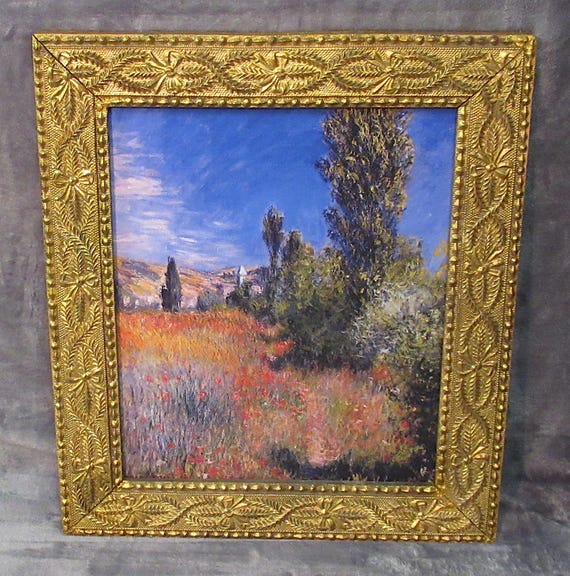 Impressionist / Beautiful Art Print /  Brilliant Antique Frame / very nice,  museum quality