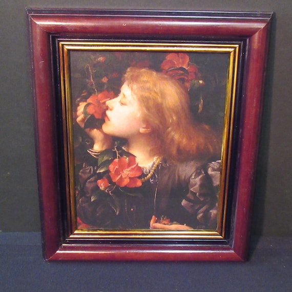 George Fredrick Watts 1864 "Choosing" Art Print / Antique Art Frame