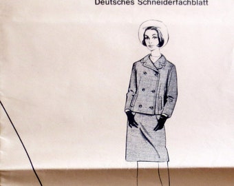 Vintage Sewing Pattern 1967, Womens Suit With Skirt