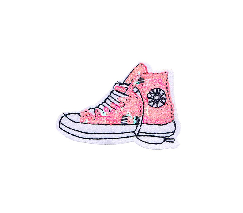 converse iron on patch