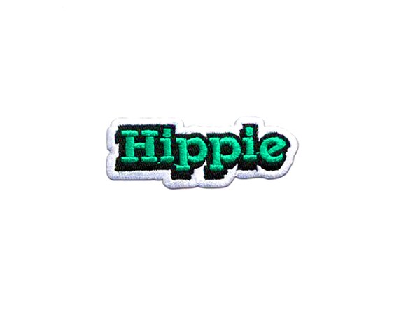 Parche Hippie / Apliques iron-on / Damas Adolescentes Azul | Etsy México