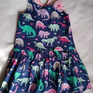 Toddler girls dinosaur dress 3T