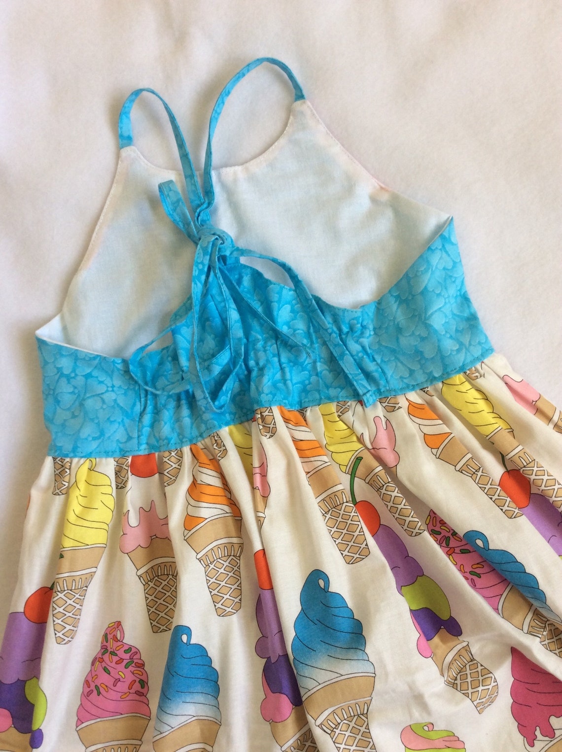 Girls Icecream Dress sweet Treats Outfit 4T Etsy