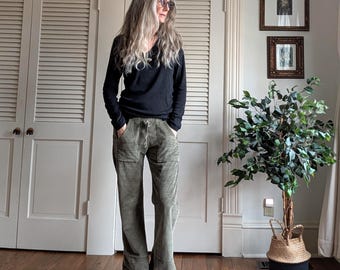 New - Handmade Corduroy Pants / Custom Cotton 'Hepburn' Palazzo Pants / Breathe Clothing