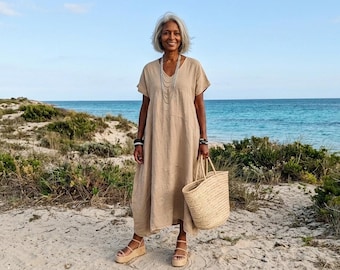 New - Linen Dresses / "Jasper" Dress / by Breathe Clothing