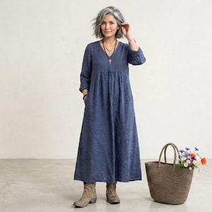 made in italy linen dresses uk Made in Italy |Montford Pinafore Linen Dress