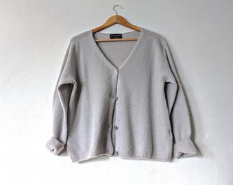 Alpaca Knit 'Dahlia' Cardigan Cropped Sweater - Breathe Clothing Design