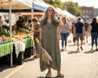 New - Linen Dresses / "Jasper" Dress / by Breathe Clothing