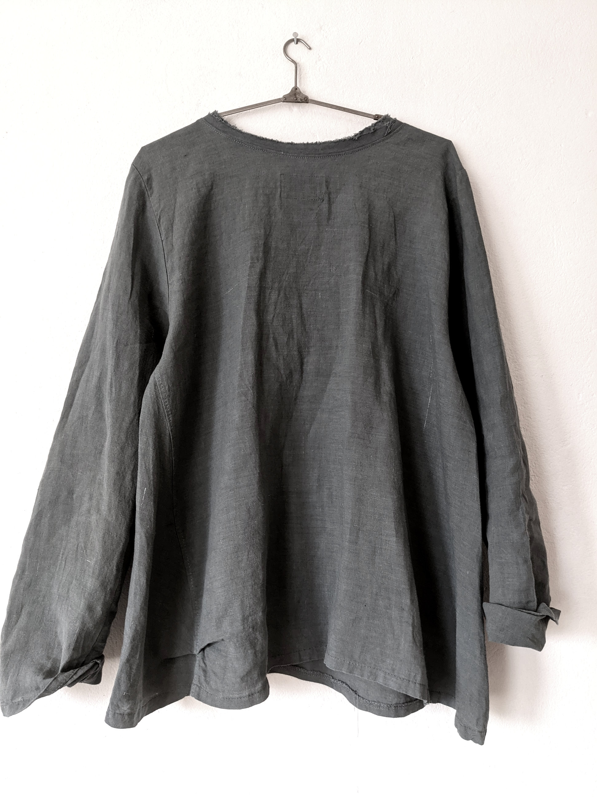NEW Linen Clothing / Handmade Linen 'alice' Shirt / | Etsy