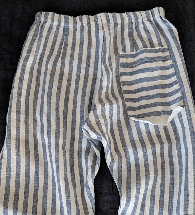 Handcrafted European Linen nissi Beach Pants / - Etsy