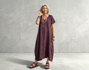 New - Linen Dresses / "Jasper" Dress / by Breathe Clothing