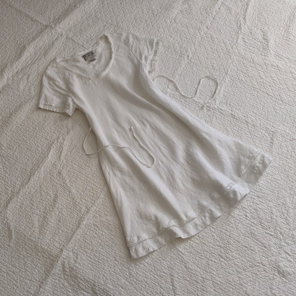 Linen Dress / SALE - In Stock Boho Raw Hem 'Maggie' Linen Dress / by Breathe Clothing