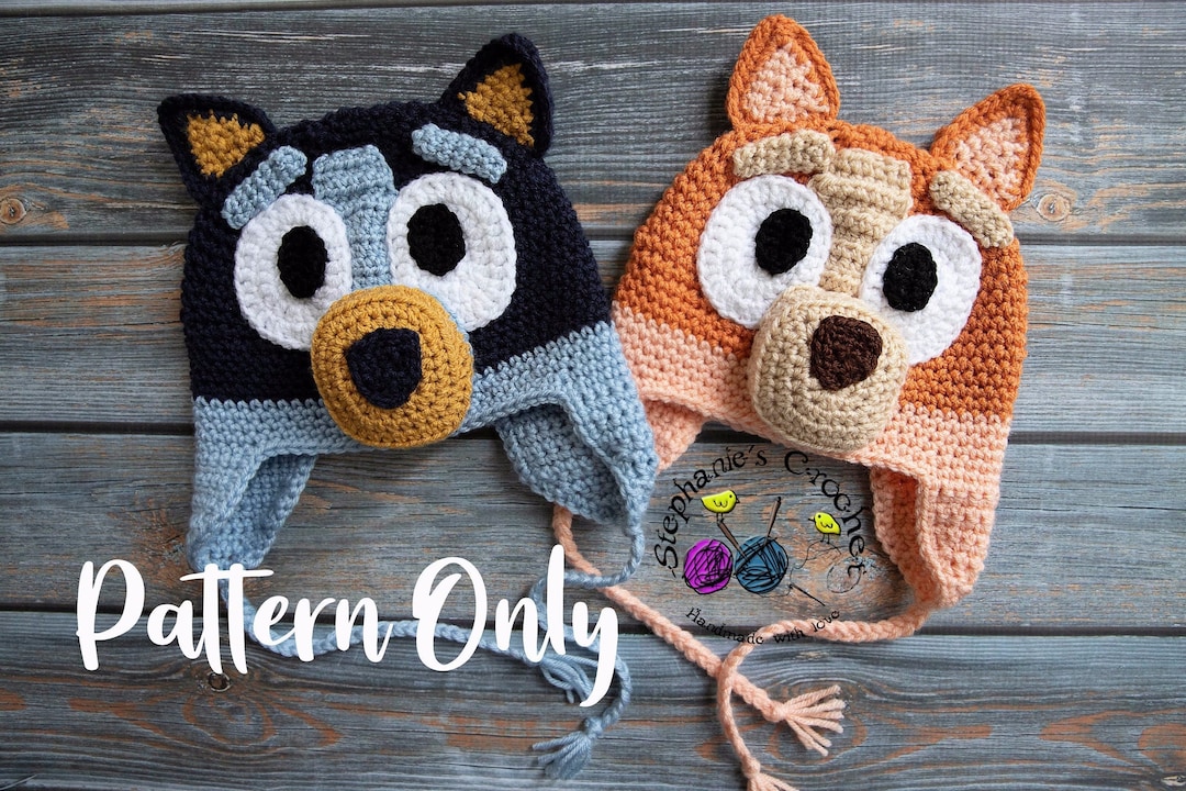 Crochet PATTERN - Puppy Dog Hat, Halloween Costume Pattern, Hat Pattern ...