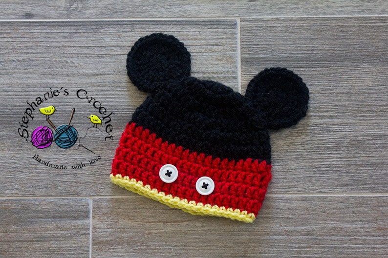 mickey mouse hat for baby