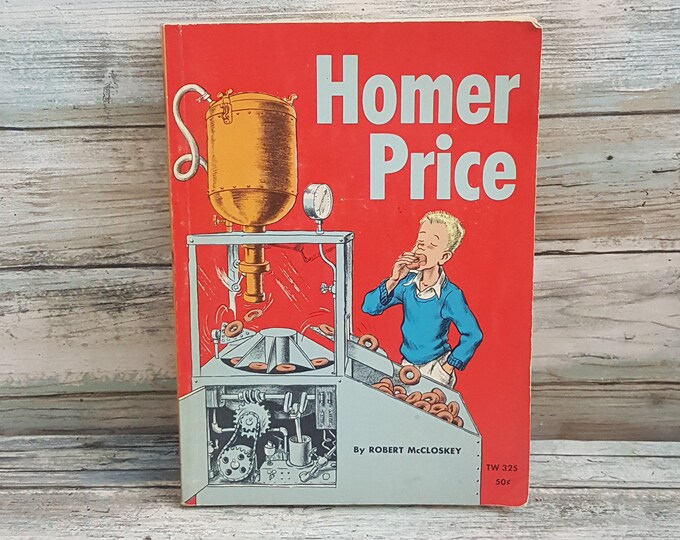 Homer Price, Vintage Children's Book Homer Price, Robert Mccloskey Book