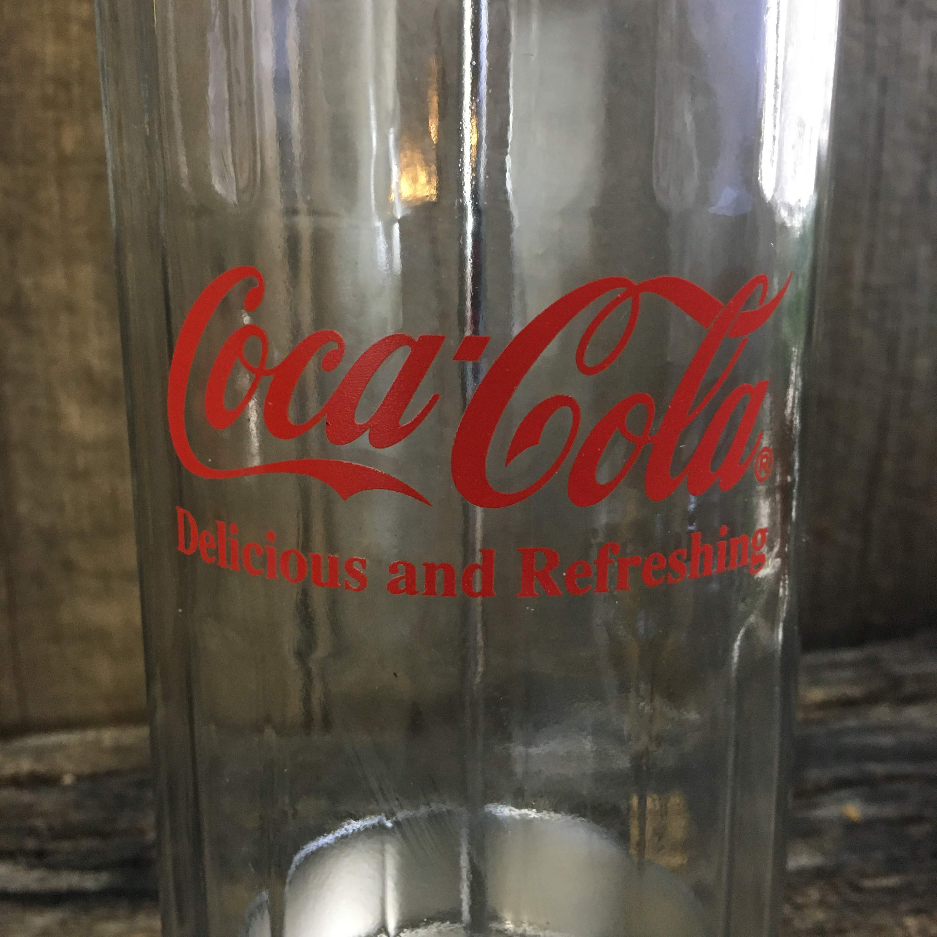 Vintage Coca Cola straw holder, Coca Cola decor, Coke straw holder