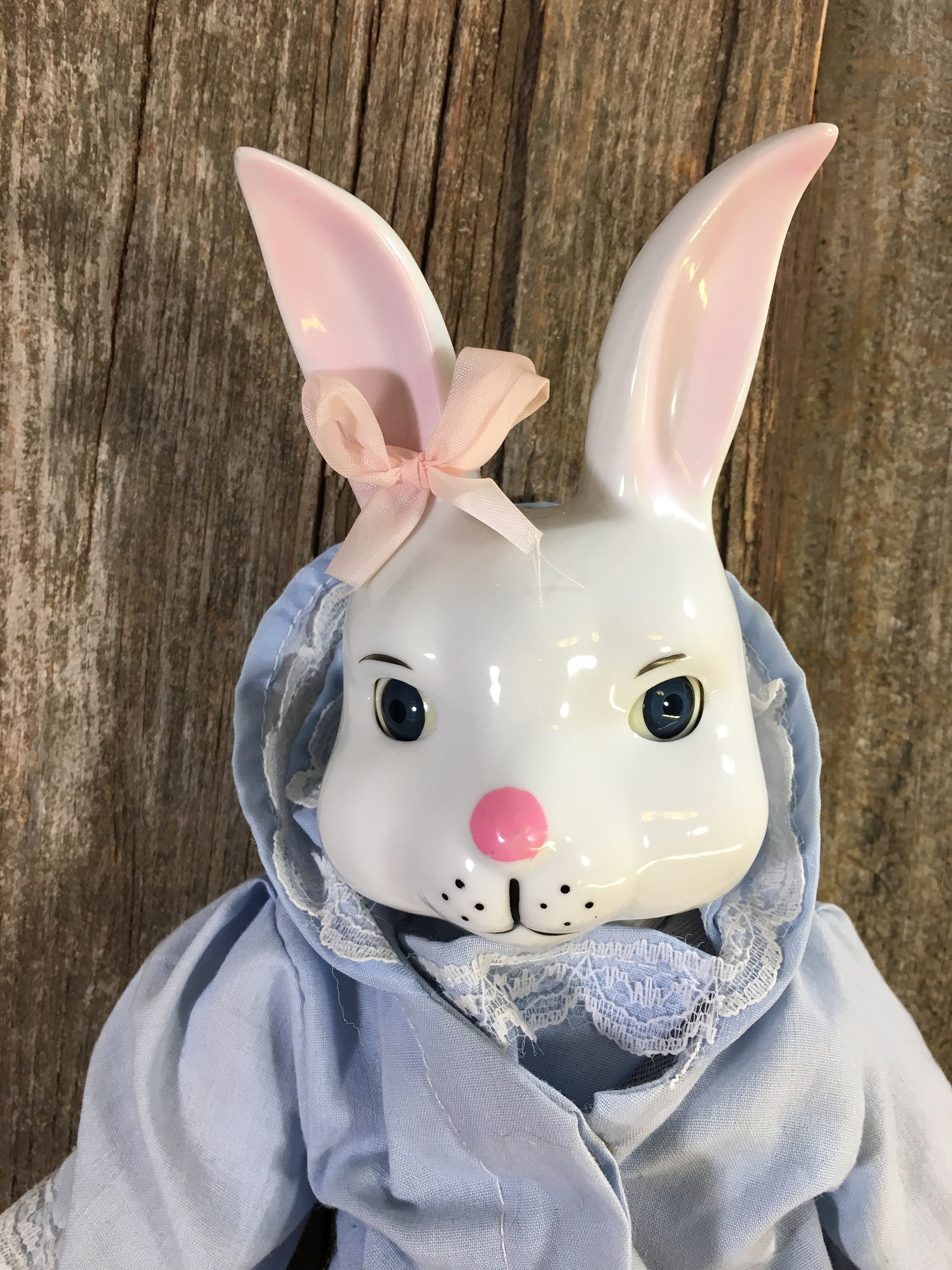 porcelain bunny doll