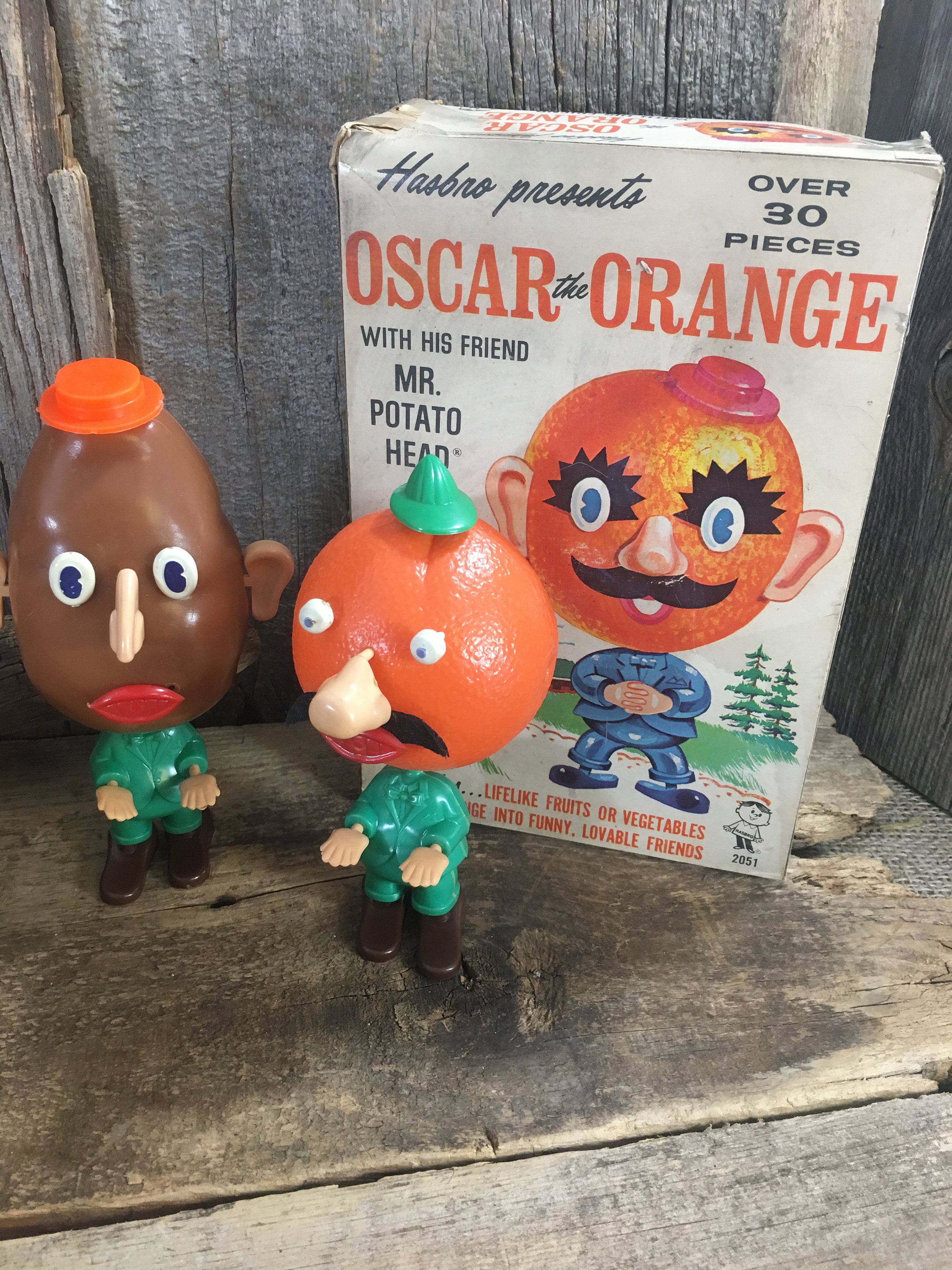 potato mr head orange oscar 1960 toys hasbro laura presents hold