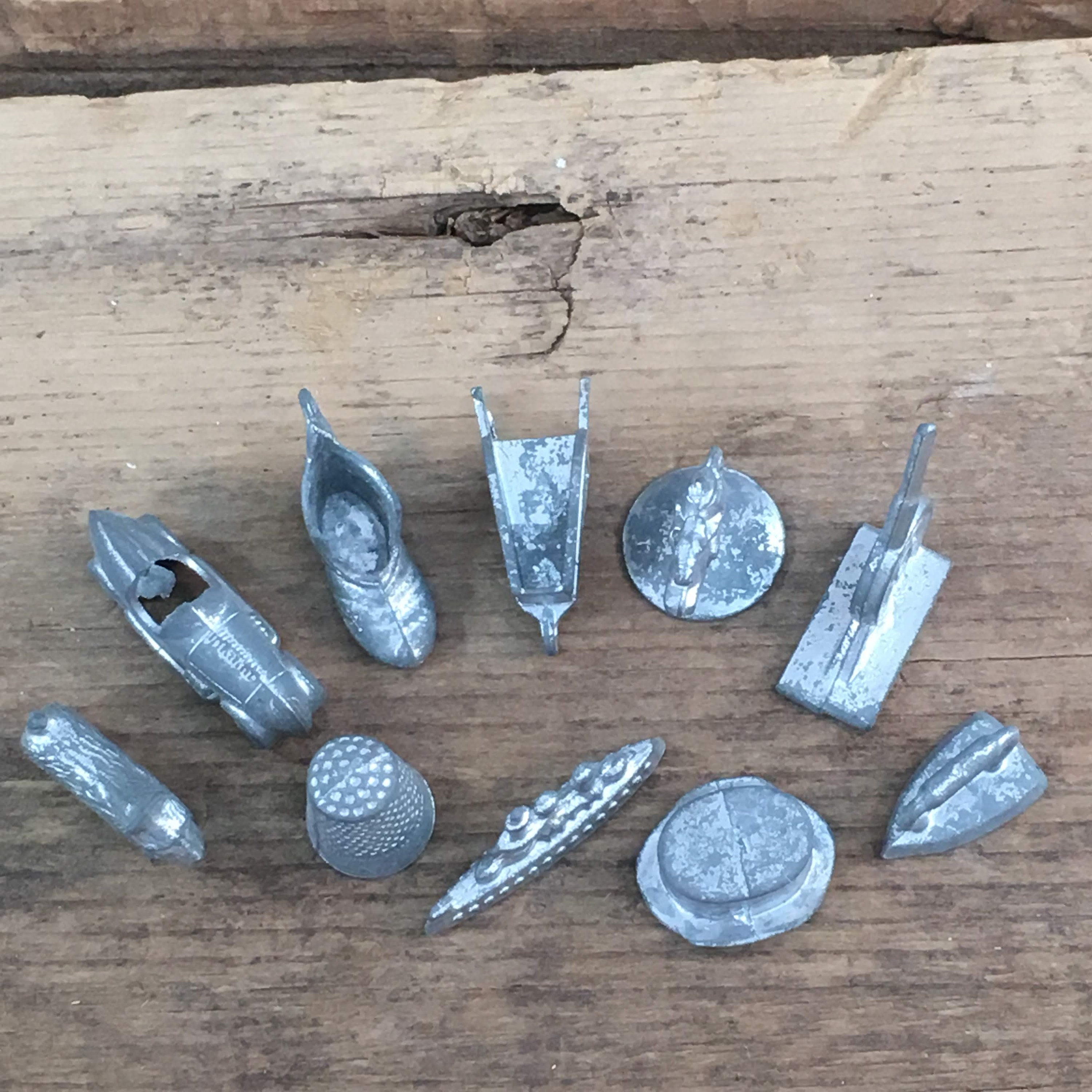 original monopoly pieces original monopoly pieces