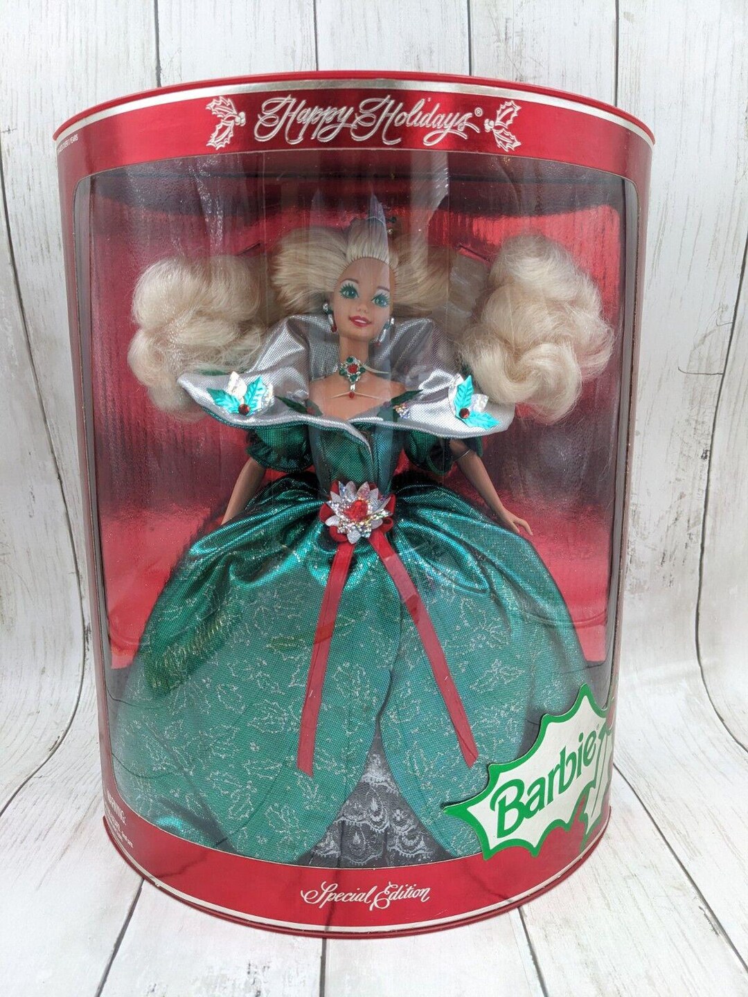 Barbie - Poupée édition spéciale 1995 Happy Holidays vintage