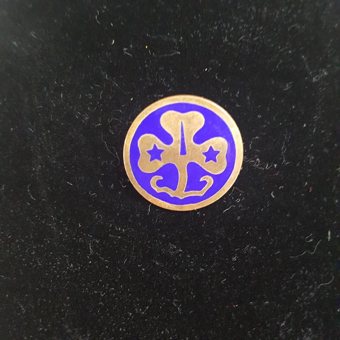 Girls Scout world Trefoil pin vintage Girl Scout Pin vintage | Etsy