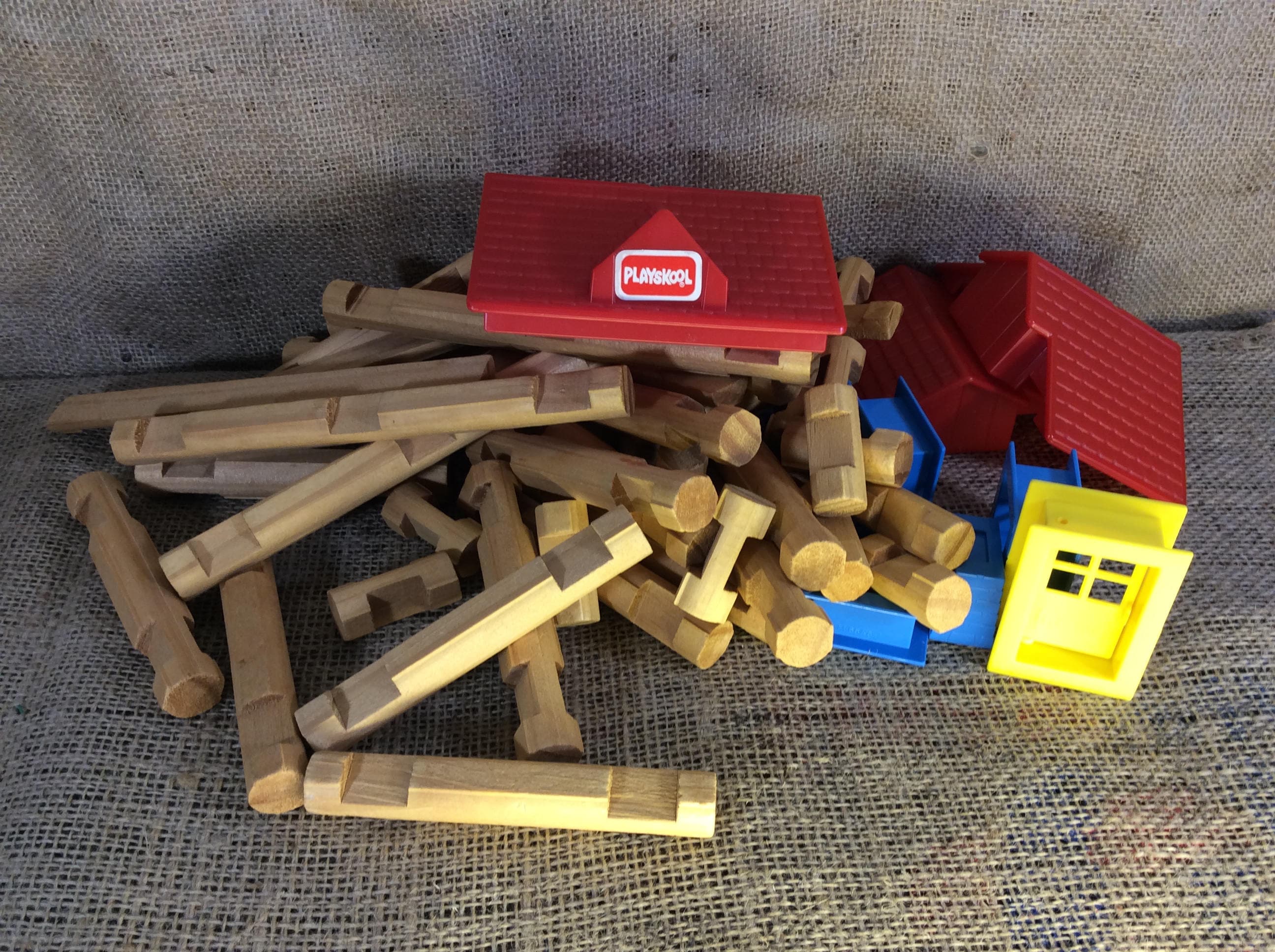 playskool lincoln logs