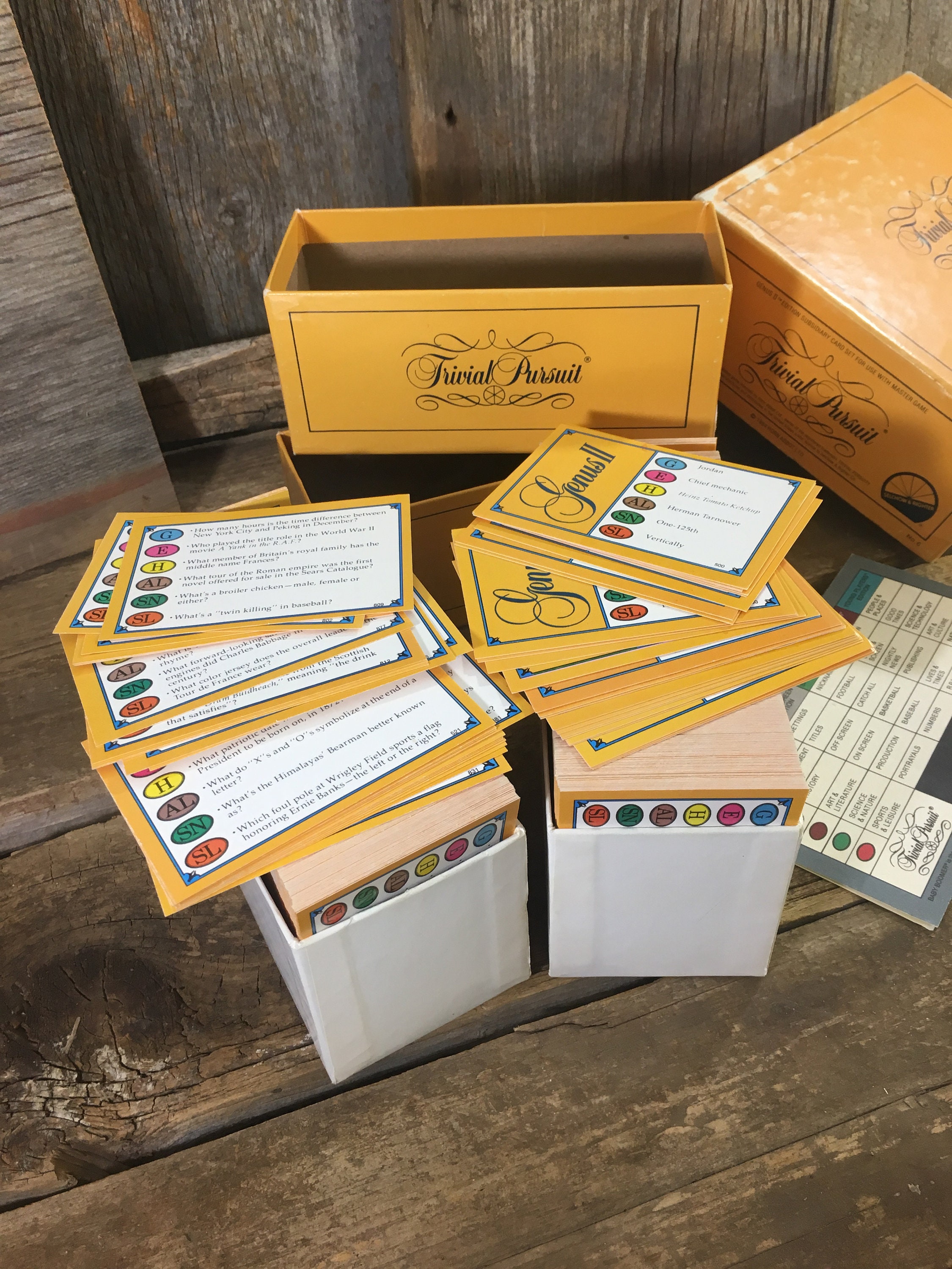 trivial pursuit card sets trivial pursuit card sets