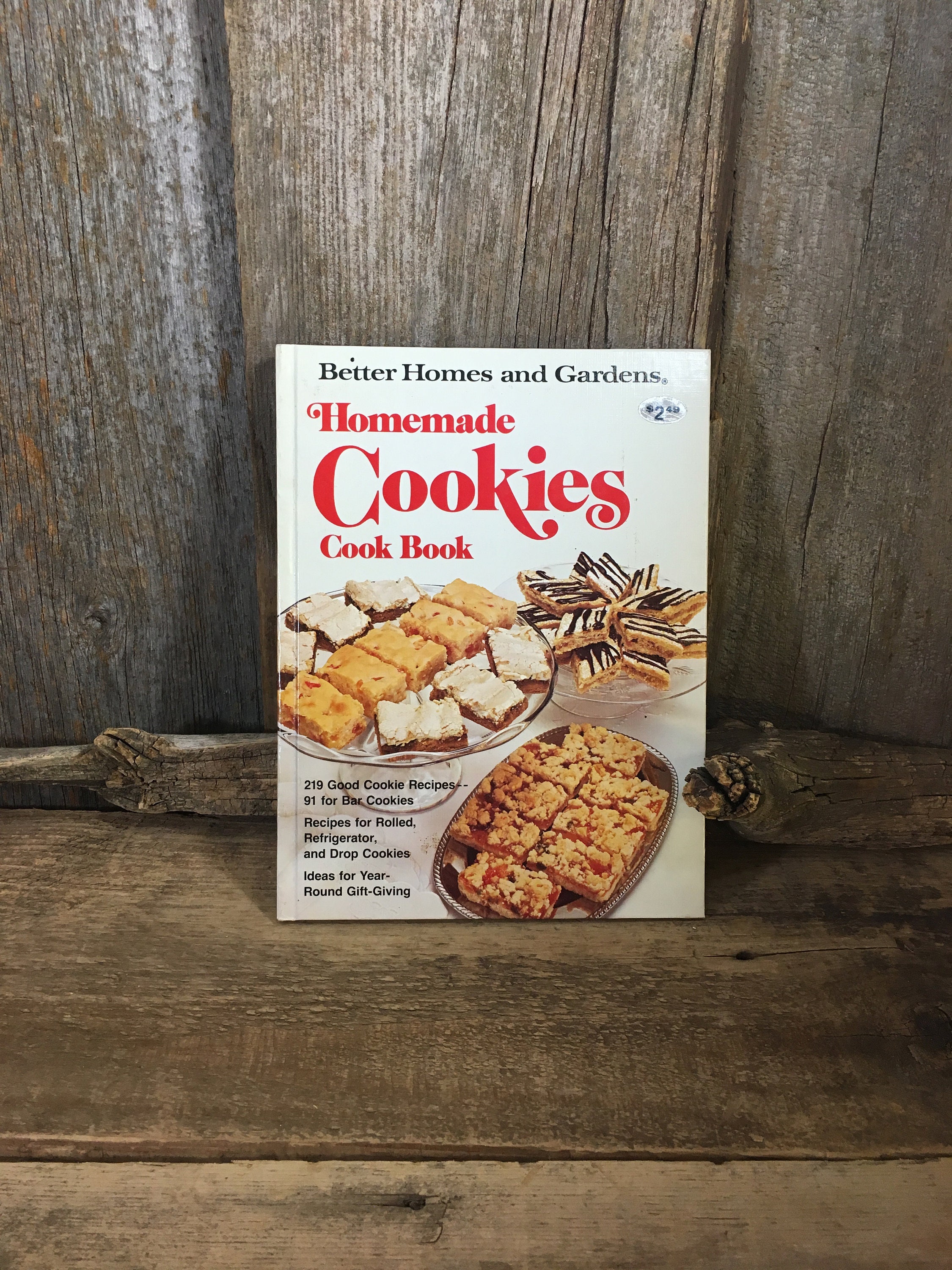 Vintage Better Homes And Garden Homemade Cookies Cookbook