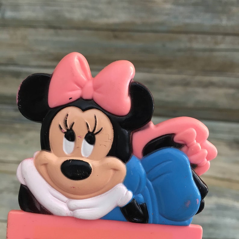 Cute couple of Minnie Mouse vanity items Minnie Mouse mirror Etsy