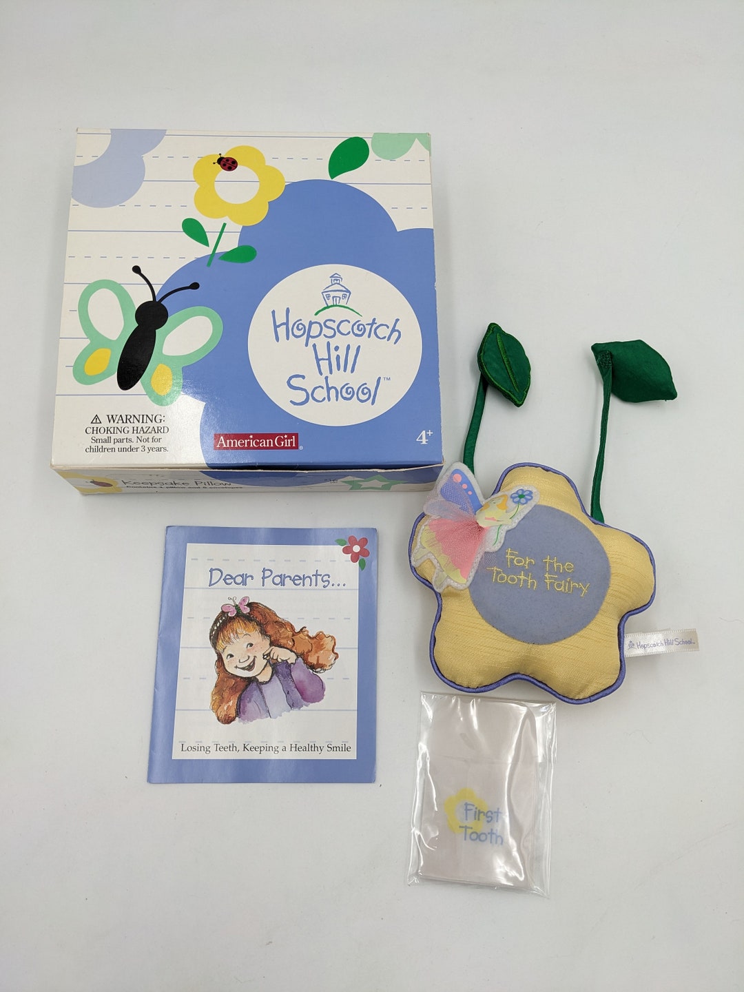 American Girl Tooth Fairy Pillow Hopscotch Hill School Etsy