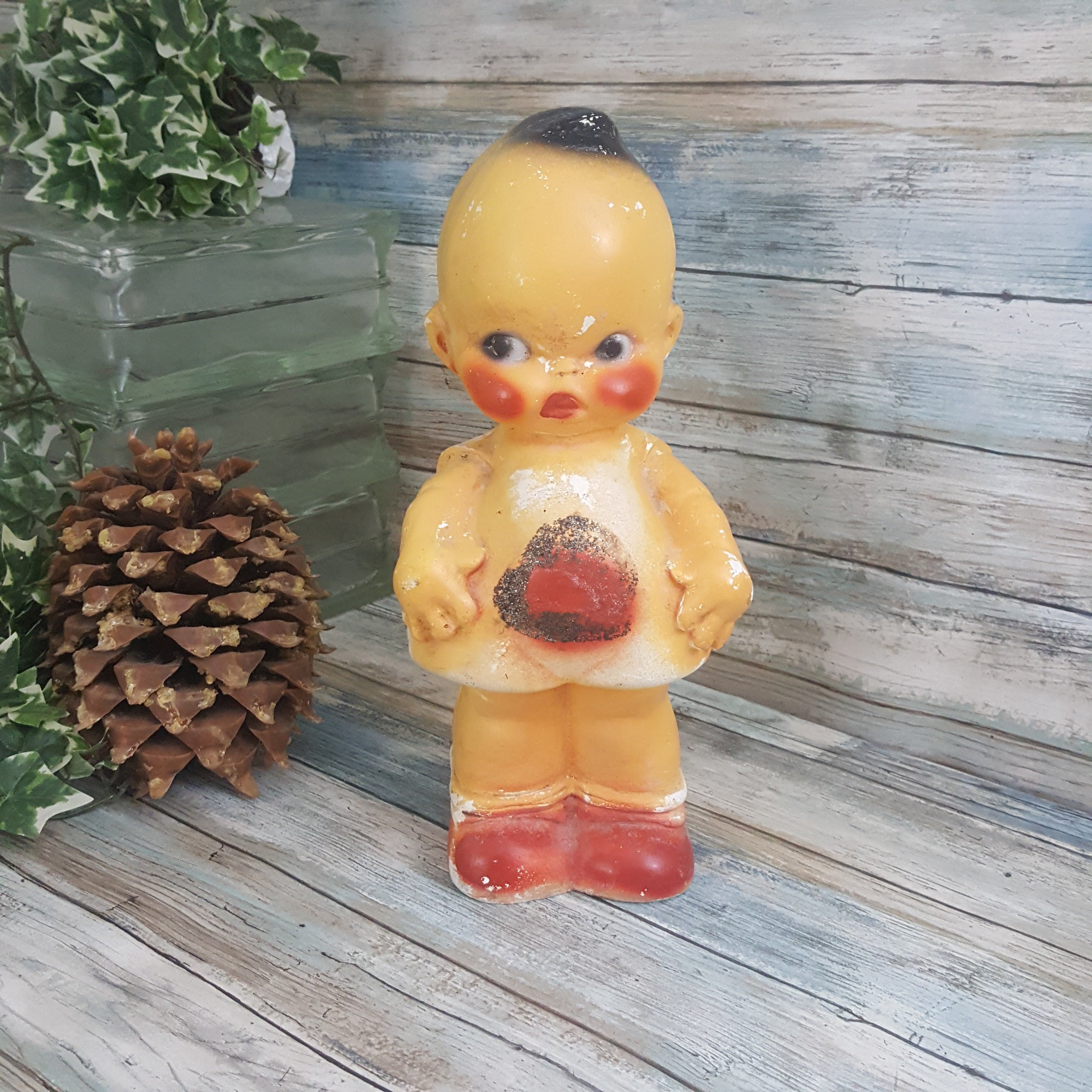 chalkware kewpie doll