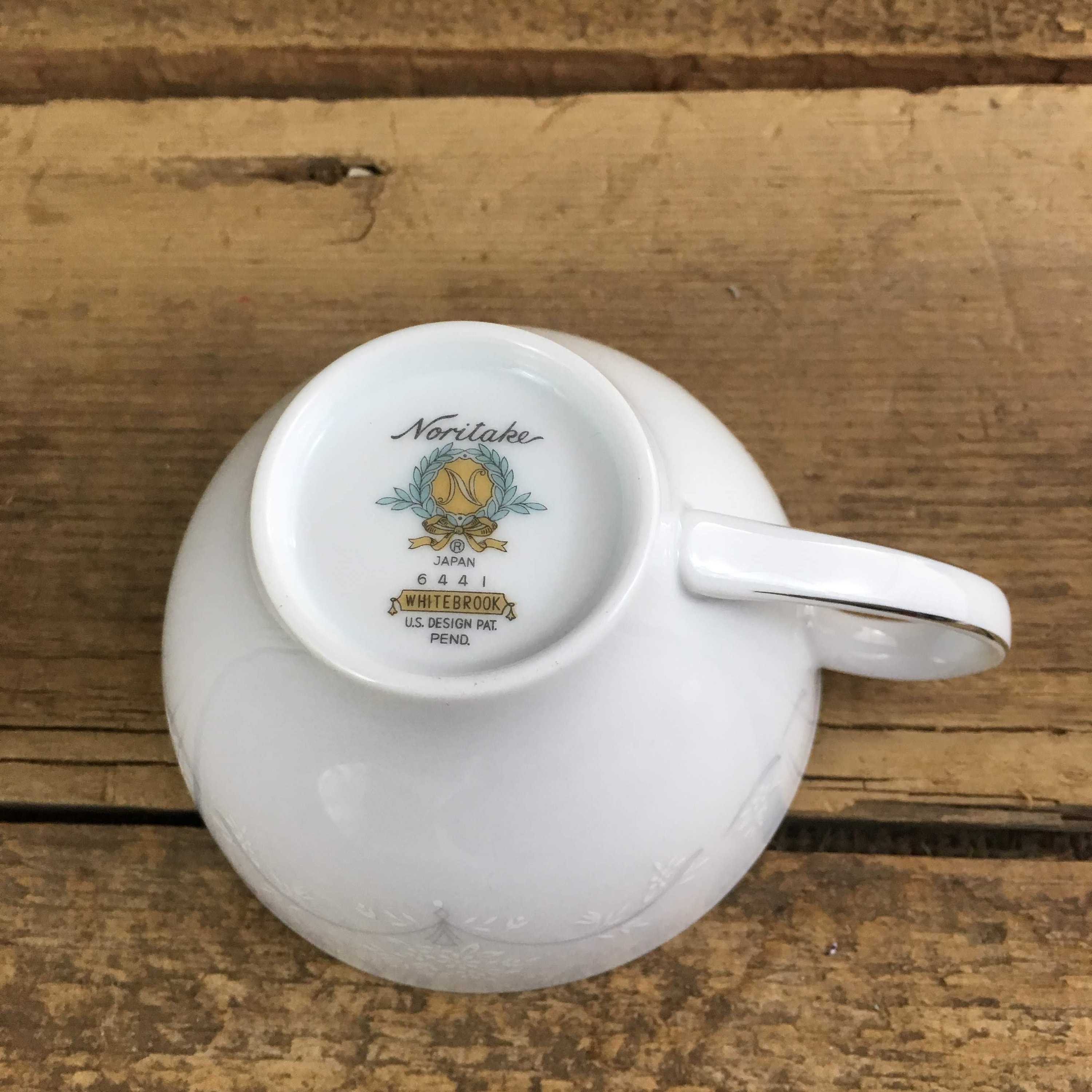 Noritake Whitebrook coffee cup, replacement Noritake ...