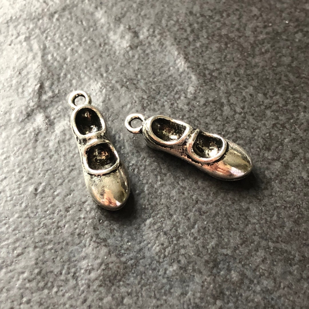 6 X Shoe Charms Dolly Shoes Charms Jewellery Making Charms Etsy