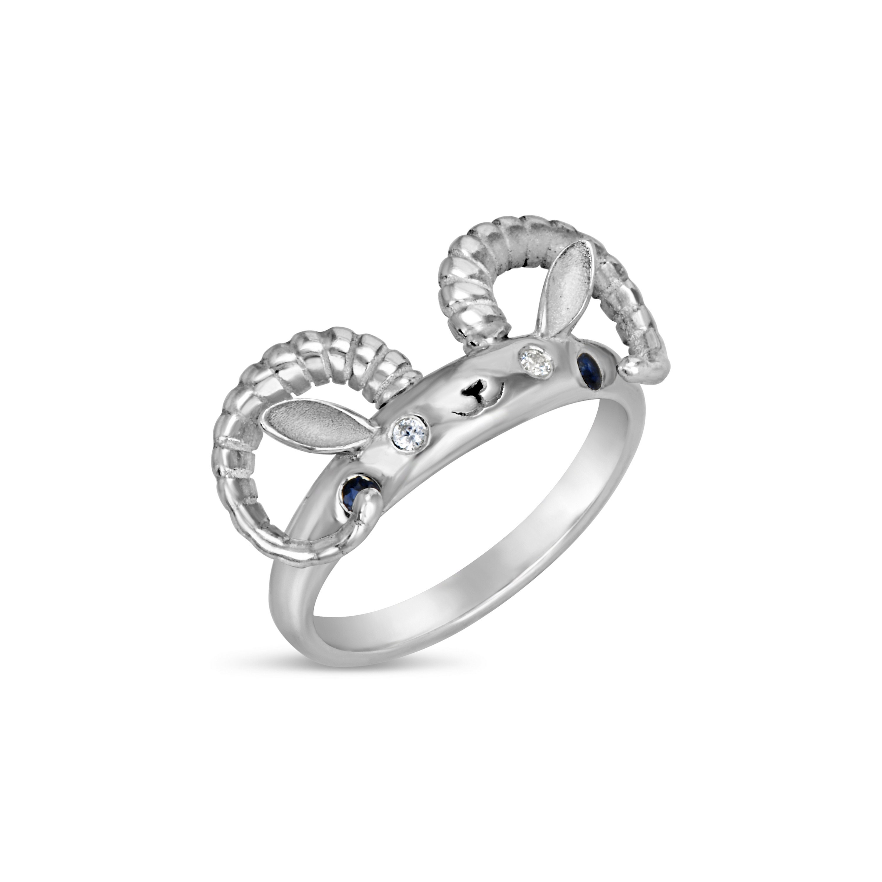 Cute Little Ram Ring- Gold Fantasy Animal Jewelry - Etsy Canada