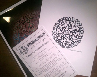 Tattoo Permission Release - Brigid Ashwood
