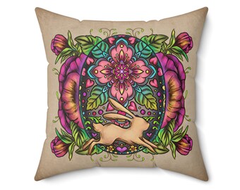 Square Pillow 20x20 - Ostara Sabbat