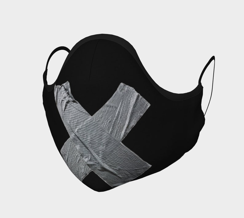 Duck Tape Duct Tape Face Mask Etsy