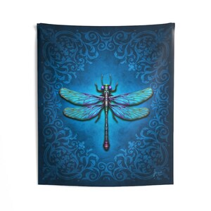 Wall Tapestry | Wall Decor | Wall Art | Dragonfly