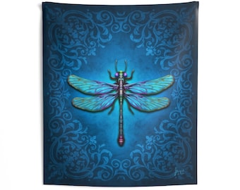 Wall Tapestry | Wall Decor | Wall Art | Dragonfly