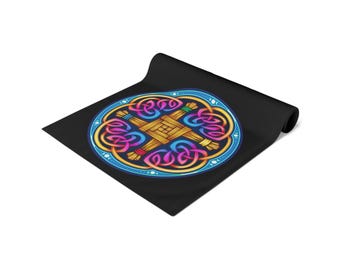 Table Runner - Celtic Goddess Brigid Cross Imbolc Sabbat