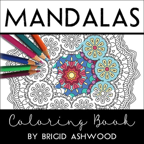 Mandalas Coloring Book | Etsy